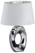 Επιτραπέζιο Φωτιστικό Taba χρυσό ή ασημί Φ23 Trio Lighting-R50511089-Λευκό-Ασημί R50511089