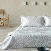 Κουβερλί Java 22 (Σετ 3τμχ) Silver Kentia Υπέρδιπλο 230x250cm Βαμβάκι-Μικροφίμπρα