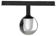 Σποτ Led Eiva VK/04609/TR/DA/B/W Για Μαγνητική Ράγα Λεπτή 48V Dali 3000K 375lm 3W 360° CRI>90 ø75cm IP20 Black VKLed