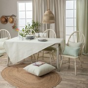 Τραπεζομάντηλο Guensa 16 Petrol Teoran 135X135cm Cotton-Polyester