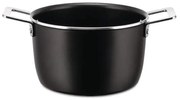 Κατσαρόλα Βαθιά Pots&amp;Pans AJM101/20B Φ20cm Black Alessi 20cm Αλουμίνιο