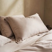 Μαξιλαροθήκες Sentia 305/06 (Σετ 2τμχ) Beige Gofis Home 50Χ70 Bamboo