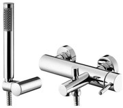 Μπαταρία Μπανιέρας Rota Plus 090924401 Chrome Pyramis Μέταλλο