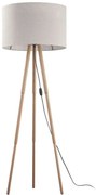 Φωτιστικό Δαπέδου Tokyo 5284 1xΕ27 15W Φ63cm 146cm Natural TK Lighting