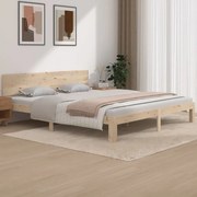 Πλαίσιο Κρεβατιού 180 x 200 εκ. Μασίφ Ξύλο Super King Size 810510
