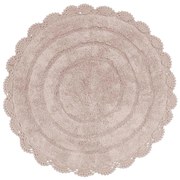 ΣΤΡΟΓΓΥΛΟ ΧΑΛΑΚΙ ΜΠΑΝΙΟΥ Δ60cm DAS HOME - BATHMATS 0634