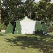 vidaXL Οικογενειακή Τέντα Τιπί Πράσινη για 8 Άτομα Αδιάβροχη