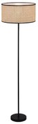 Φωτιστικό Δαπέδου Gheisa 4285700 Φ40x150cm 1xE27 40W Natural-Black Viokef