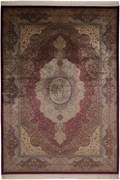 Χαλί Qum 2106B Bordo Βιοκαρπέτ 240X340cm