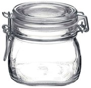 Βάζο Αποθήκευσης Fido BR00600720 500ml Clear Bormioli Rocco Γυαλί