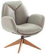 Bali Καρεκλα Relax Μαύρη + Υποπόδιο 83x86x102 cm