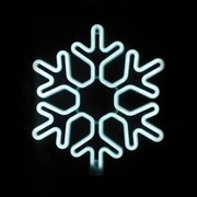 "SNOWFLAKE" 300 NEON LED 3m NEON DOUBLE SMD ΦΩΤ., CW ΣΤΑΘ., IP44, 40X40CM, 1.5m ΚΑΛ. ACA X0830024111