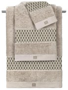 Πετσέτες Μπάνιου (Σετ 3τμχ) Guy Laroche Galleon Natural 500gsm