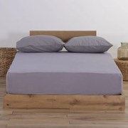 Σεντόνι Με Λάστιχο Jersey Light Grey Nef-Nef Μονό 100x230cm Με Λάστιχο 100% Βαμβάκι