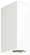 Φωτιστικό Τοίχου-Απλίκα Sq Tilos 4099401 2-L White Viokef