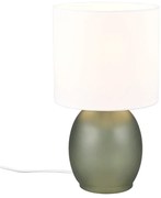 Φωτιστικό Επιτραπέζιο Vela 517900115 18x29cm 1xE14 10W Green-White Trio Lighting