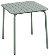 WOODWELL Ε546,3BRIO Slat Τραπέζι-Pro Κήπου - Βεράντας, Μέταλλο Βαφή Sandy Green 5635C 160x90x73cm Ε546,3