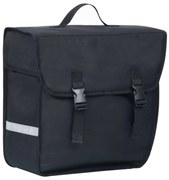 vidaXL Τσάντα Σχάρας Ποδηλάτου Μονή Αδιάβροχη Μαύρη 21 Λίτρων