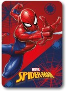 Κουβέρτα Βρεφική Fleece Marvel Spider-Man 23 Red DimCol Κούνιας 100x140cm Πολυέστερ