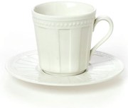 Φλυτζάνι Τσαγιού Με Πιατάκι 03.000.16 250ml Ivory Cryspo Trio Porcelain