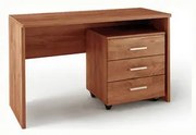 SarrisBros  Γραφείο Με Συρταριέρα Μελαμίνη 120x60x78 Ανιγκρέ BEST-1004956
