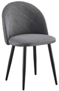 Καρέκλα Rio 11.1604 Με Ύφασμα Grey