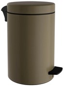 Κάδος Απορριμμάτων Μπάνιου (Φ25x40) Pam & Co 12lt 12-090-963 Matt Light Bronze