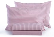 Σεντόνια Nau Coast (Σετ 4τμχ) Rose Nef-Nef Homeware Διπλό 200x270cm 100% Βαμβακερό Περκάλι