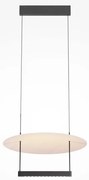 Κρεμαστό Φωτιστικό Οροφής LED 23W Μαύρο-Λευκό Dimmable Ambience MOD280PL-L23B3K1 Maytoni MOD280PL-L23B3K1 Μαύρο-Λευκό
