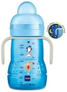 Μπιμπερό Μετάβασης Trainer+ Better Together 451B 220ml 4+ Μηνών Blue Mam 220ml Σιλικόνη,Πλαστικό