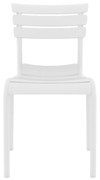 Hera/PL* Resin Chair White  metax-01-00-2719 διάστ.58.0000 x 48.0000 x 84.0000