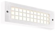 Απλίκα Φωτιστικό Τοίχου LED 6W 3CCT IP65 Πλέγμα Senario Pro Eurolamp 145-52116 Λευκό