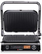 Γκριλ Επαφής 230V 2100W Ανοξείδωτο ALPINA