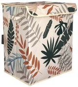 Κουτί Αποθήκευσης 488PRN1208 40x30x49cm Multi Aberto Design Ύφασμα