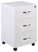 Συρταριέρα UNIT (3Σ) 38x42x63 Άσπρη
