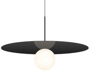 Φωτιστικό Οροφής Bola Disc 32 10705 81,3x20,2cm Dim Led 1710lm 20W Matte Black Pablo Designs