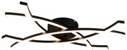Φωτιστικό Επίτοιχο Reality Lighting -RL POLLOCK R23691132 Μαύρο Ματ (Black Mat) 3000K