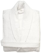 Μπουρνούζι Viopros Classic Bathrobes Λευκό Λευκό SMALL