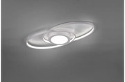 Πλαφονιέρα Φωτιστικό Οροφής LED 28W Switch Dimmer Galaxy Trio Lighting-R62991187-Ασημί R62991187