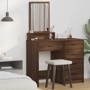 vidaXL Κομμό Υπνοδωματίου με συρτάρι Καφέ δρυς 50 x 41 x 140 εκ.