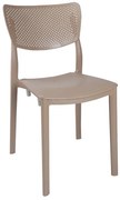Καρέκλα Ignite PP cappucino 44x53x84 εκ.