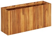 vidaXL Ζαρντινιέρα Υπερυψωμένη 100 x 30 x 50 εκ. Μασίφ Ξύλο Ακακίας