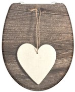 SCHÜTTE ΚΑΘΙΣΜΑ ΛΕΚΑΝΗΣ WOOD HEART SOFT-CLOSE &amp; ΣΧΕΔΙΟ ΑΠΟ DUROPLAST 435107