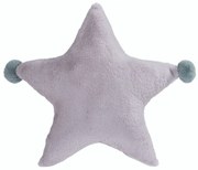 Γούνινο Διακοσμητικό Μαξιλάρι (45x45) Nef-Nef Homeware Baby Star Grey