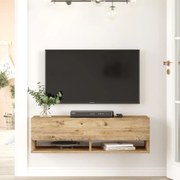 Έπιπλο Τηλεόρασης ArteLibre BEXLEY Πεύκο Μοριοσανίδα 100x31.6x29.6cm-15350043