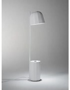 Επιτραπέζιο Φωτιστικό Γραφείου 1xGU10 60cm Θύρα USB Novia T1 Prandina-1C63000113000-Λευκό 1C63000113000