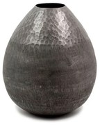 Βάζο Αλουμινίου Drop 013758 D25xH21cm Graphite Aluminium