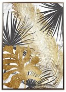 Πίνακας Καμβά σε Κάνδρο  Jungle Leaf 50x70cm Oriana Ferelli