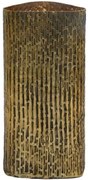 Βάζο Μεταλλικό 939-124-043 12x12x25cm Antique Gold Μέταλλο