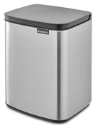 Brabantia 1006632 Κάδος Απορριμμάτων Bo Small 7L, Matt Steel Fingerprint Proof